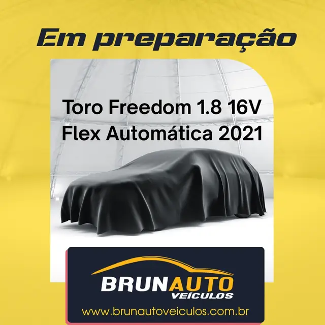 Carro Fiat Toro 2021 Freedom 1.8 AT6 4x2 (Flex)
