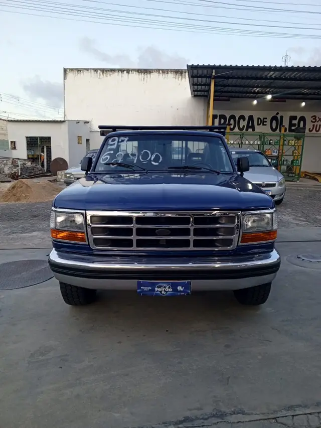 Carro Ford F-1000 1996 F1000 XLT Turbo 4x2 2.5 (Cab Simples)