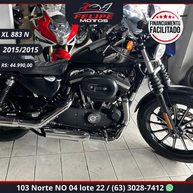 Carro Harley-Davidson Sportster XL 883 2015 Iron