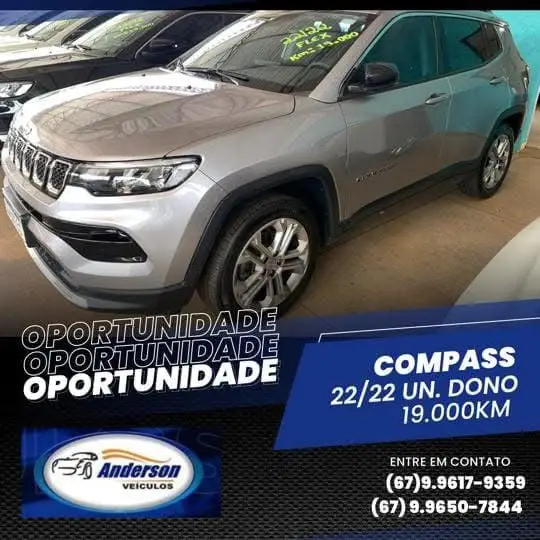 Carro Jeep Compass 2022 2.0 Longitude 4x2 (Aut) (Flex)