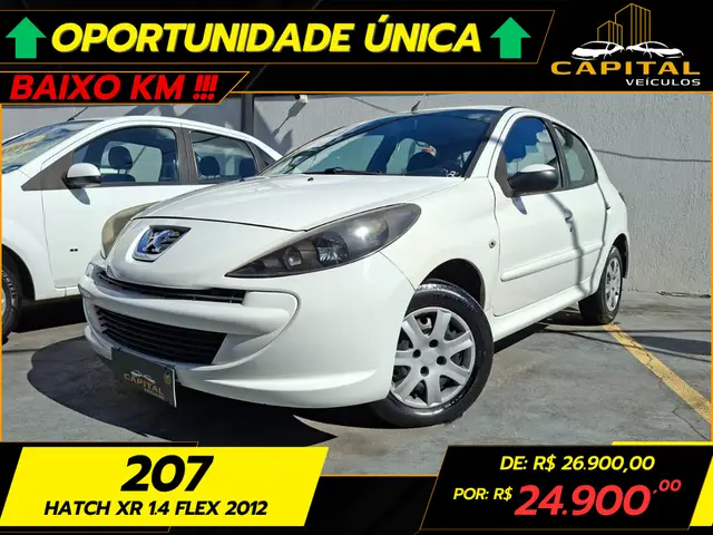 Carro Peugeot 207 2012 Hatch XR 1.4 8V (flex) 4p