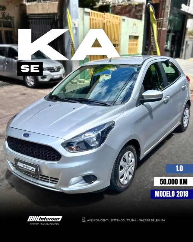 Carro Ford Ka 2018 1.0 SE Plus (Flex)