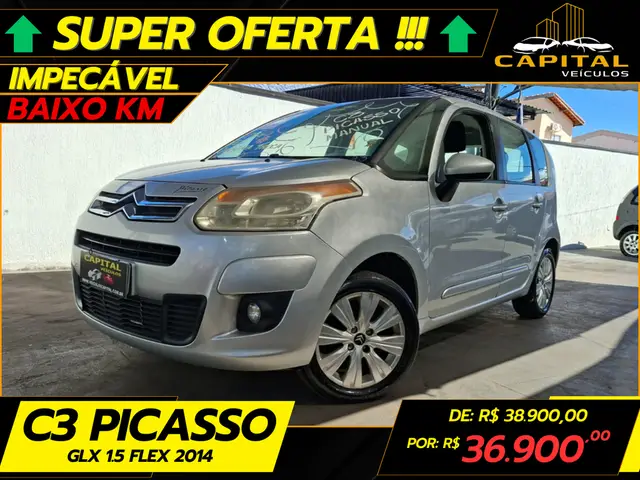 Carro Citroën C3 Picasso 2014 GLX 1.5 8V (Flex)