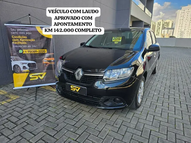Carro Renault Logan 2016 Expression 1.6 8V (Flex)
