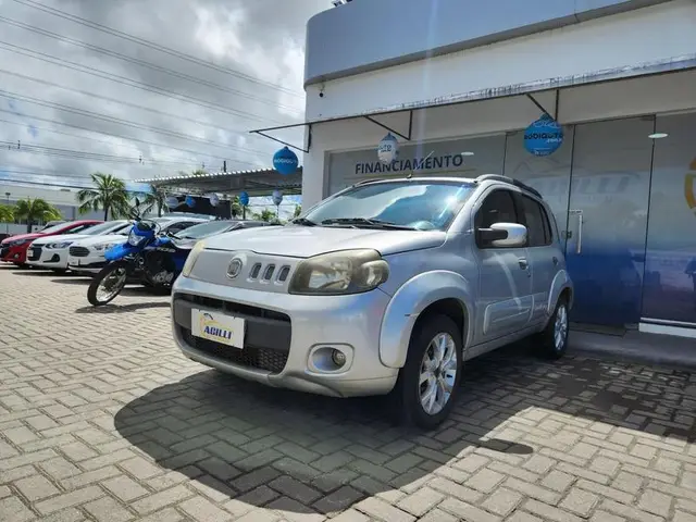 Carro Fiat Uno Mille 2012 Uno Mille Celeb. WAY ECON. 1.0 F.Flex 4p