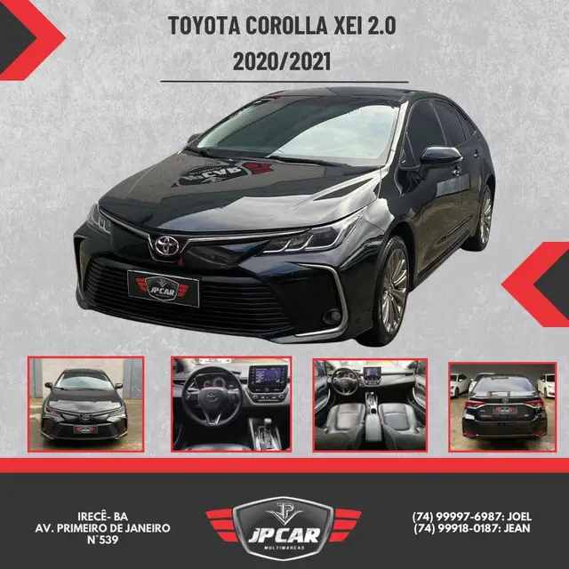 Carro Toyota Corolla 2021 XEi 2.0 Flex 16V Aut.
