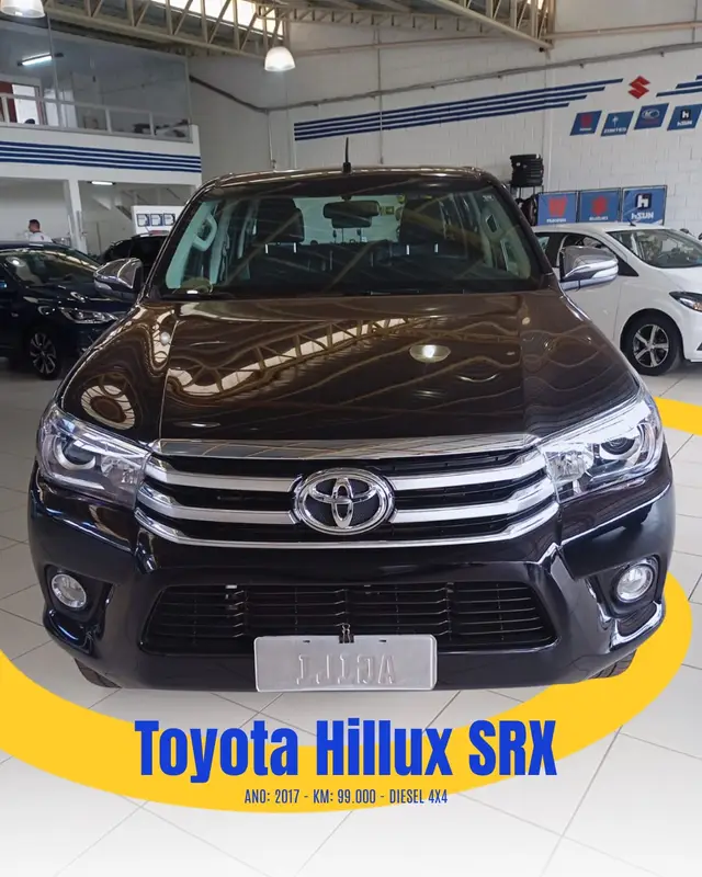 Carro Toyota Hilux Cabine Dupla 2017 Hilux 2.8 TDI SRX CD 4x4 (Aut)