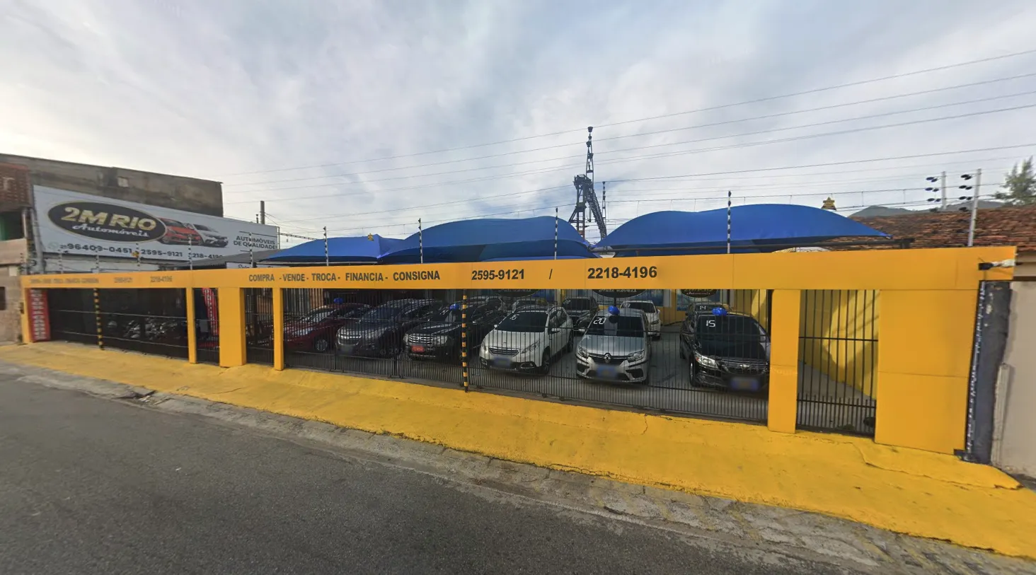 Fachada da loja 2M Rio Automoveis - Rio de Janeiro - RJ