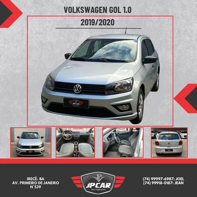 Carro Volkswagen Gol 2020 1.0 12v (Flex)