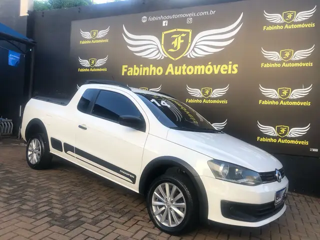 Carro Volkswagen Saveiro 2014 Trooper 1.6 (Flex) (cab. estendida)