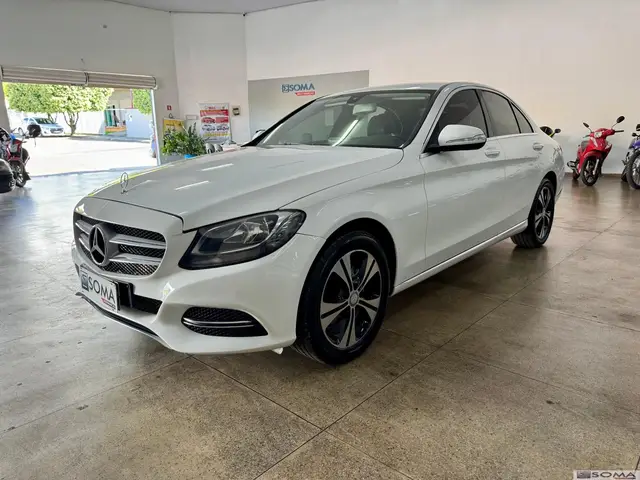 Carro Mercedes-Benz Classe C 2015 C 180 Avantgarde 1.6