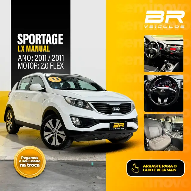 Carro Kia Sportage 2011 LX 2.0 16V (Flex)