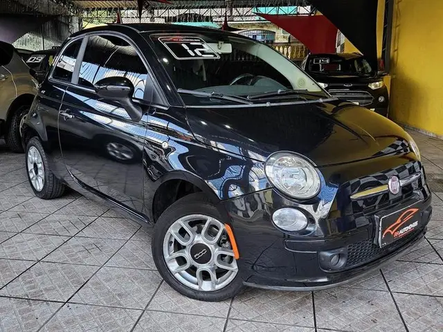 Carro Fiat 500 2012 Cult 1.4 8V