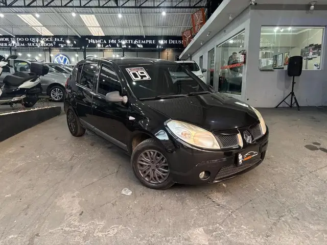Carro Renault Sandero 2009 Authentique 1.0 16V (flex)