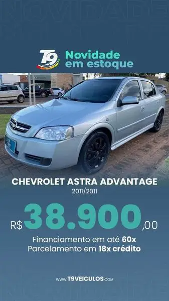 Carro Chevrolet Astra Hatch 2011 Advantage 2.0 (Flex)