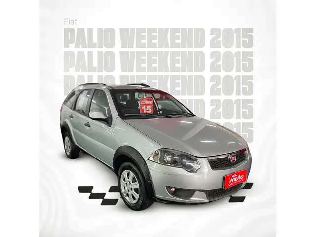 Carro Fiat Palio Weekend 2015 Trekking 1.6 16V (Flex)