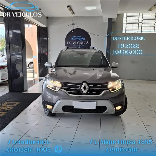 Carro Renault Duster 2022 Iconic 1.6 16V (Flex) CVT