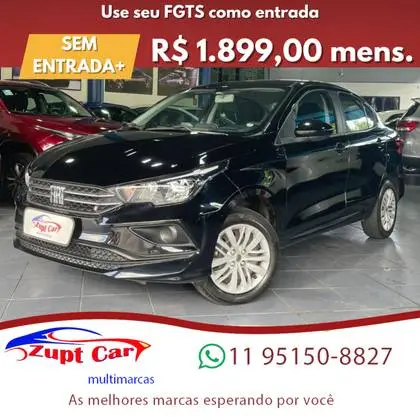 Carro Fiat Cronos 2022 Drive 1.3 S-Design (Flex)