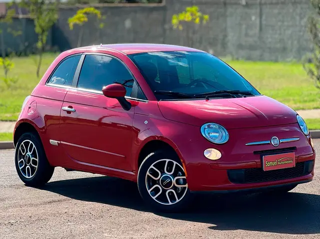 Carro Fiat 500 2013 Cult Dualogic 1.4 8V