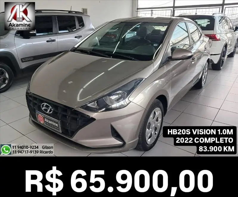 Hyundai HB20S 1.0 Vision Pack (Flex)