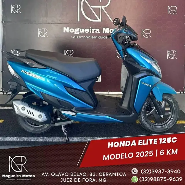 Moto Honda Elite 125 2025 CBS