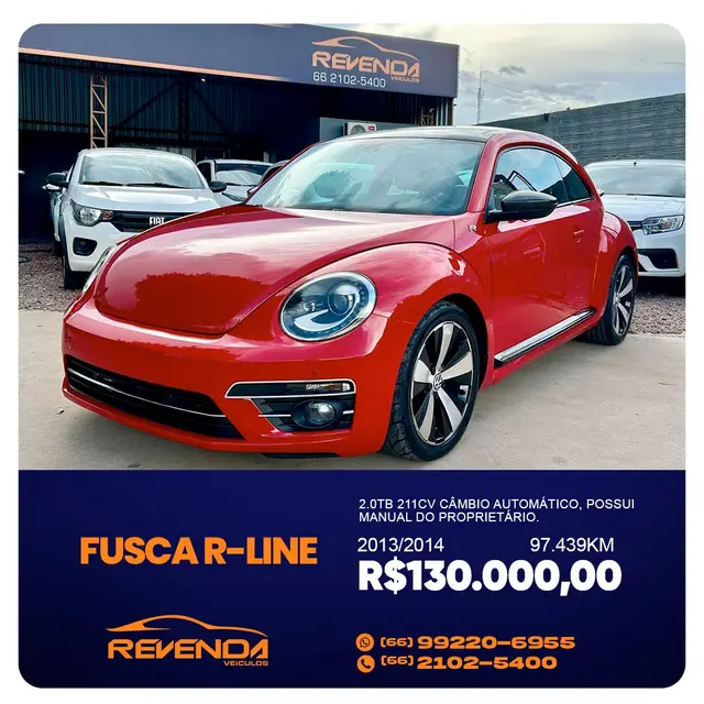 Carro Volkswagen Fusca 2014 2.0 TSi Sport