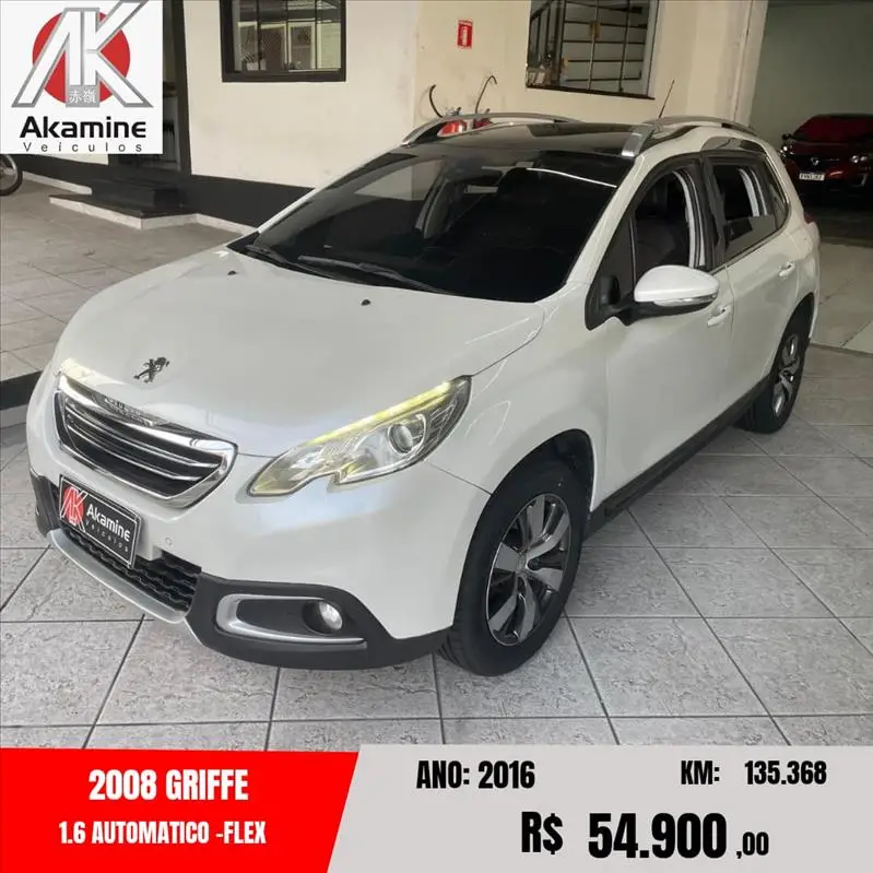 Peugeot 2008 Griffe 1.6 16V (Aut) (Flex)