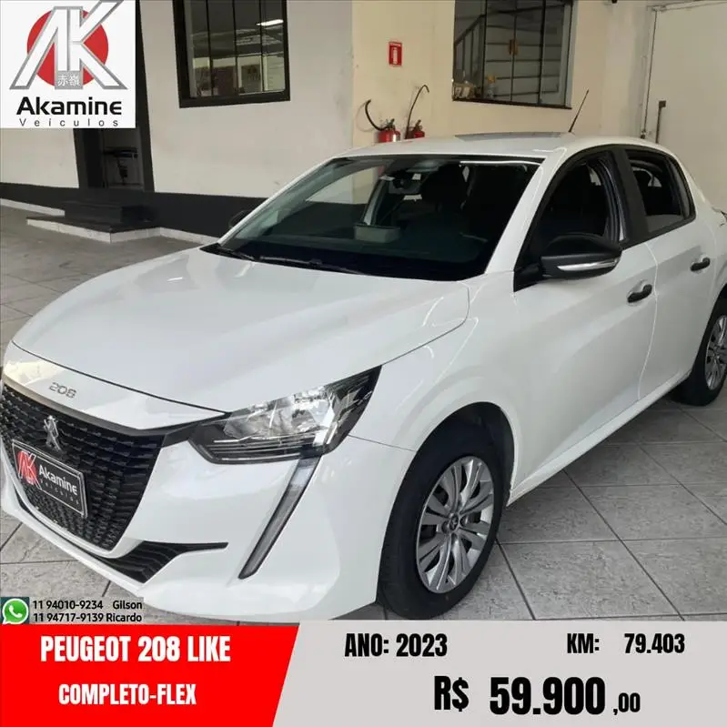 Peugeot 208 Like 1.0 (Flex)