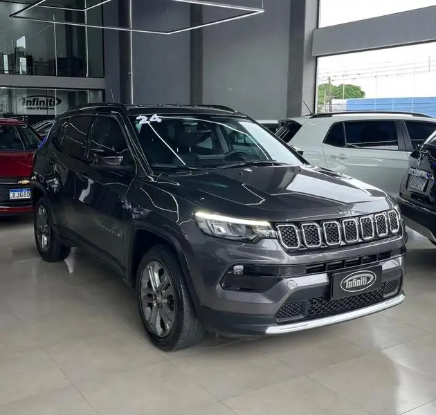 Carro Jeep Compass 2024 Longitude 1.3 T270 (Aut) (Flex)