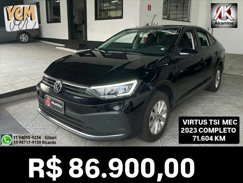 Volkswagen Virtus TSI 1.0 Flex 12V 4p Mec.
