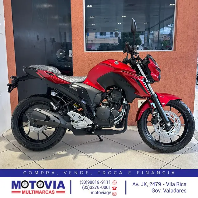 Moto Yamaha Fazer FZ25 2025 Connected