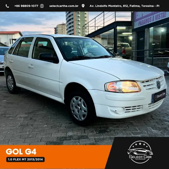 Carro Volkswagen Gol 2014 1.0 Ecomotion(G4) (Flex) 4p