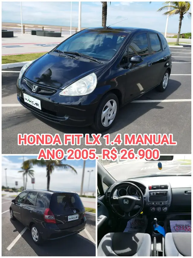 Carro Honda Fit 2005 LX 1.4