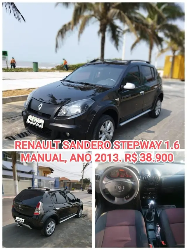 Carro Renault Sandero Stepway 2013 1.6 8V (Flex)