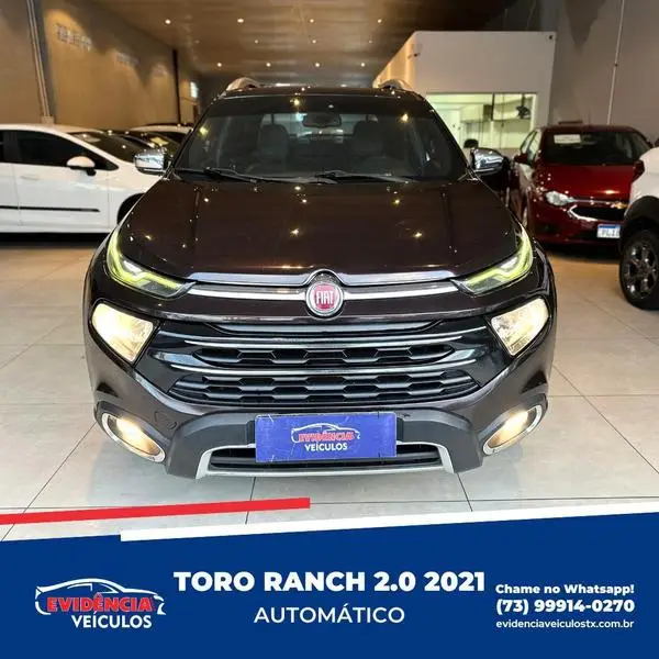 Carro Fiat Toro 2021 2.0 TDI Ranch Auto 4WD