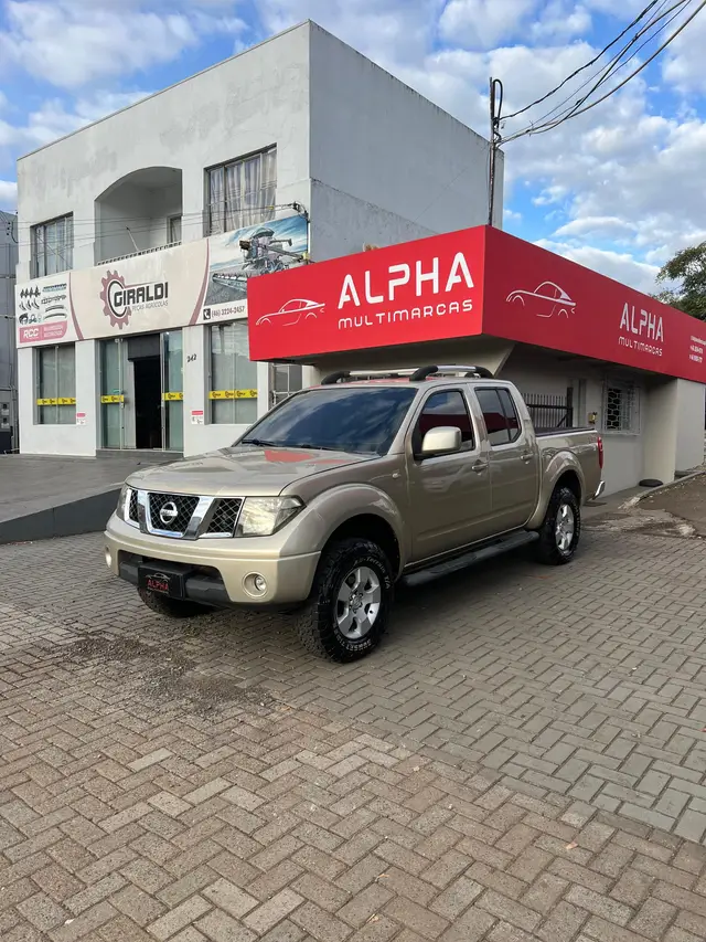 Carro Nissan Frontier 2008 SEL 4x4 2.5 16V (cab. dupla)