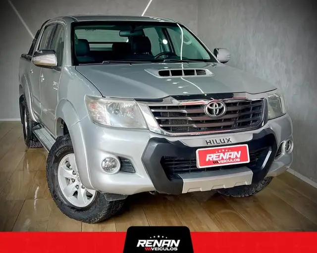Carro Toyota Hilux Cabine Dupla 2012 Hilux 2.7 SR CD 4x2 (Flex) (Aut)