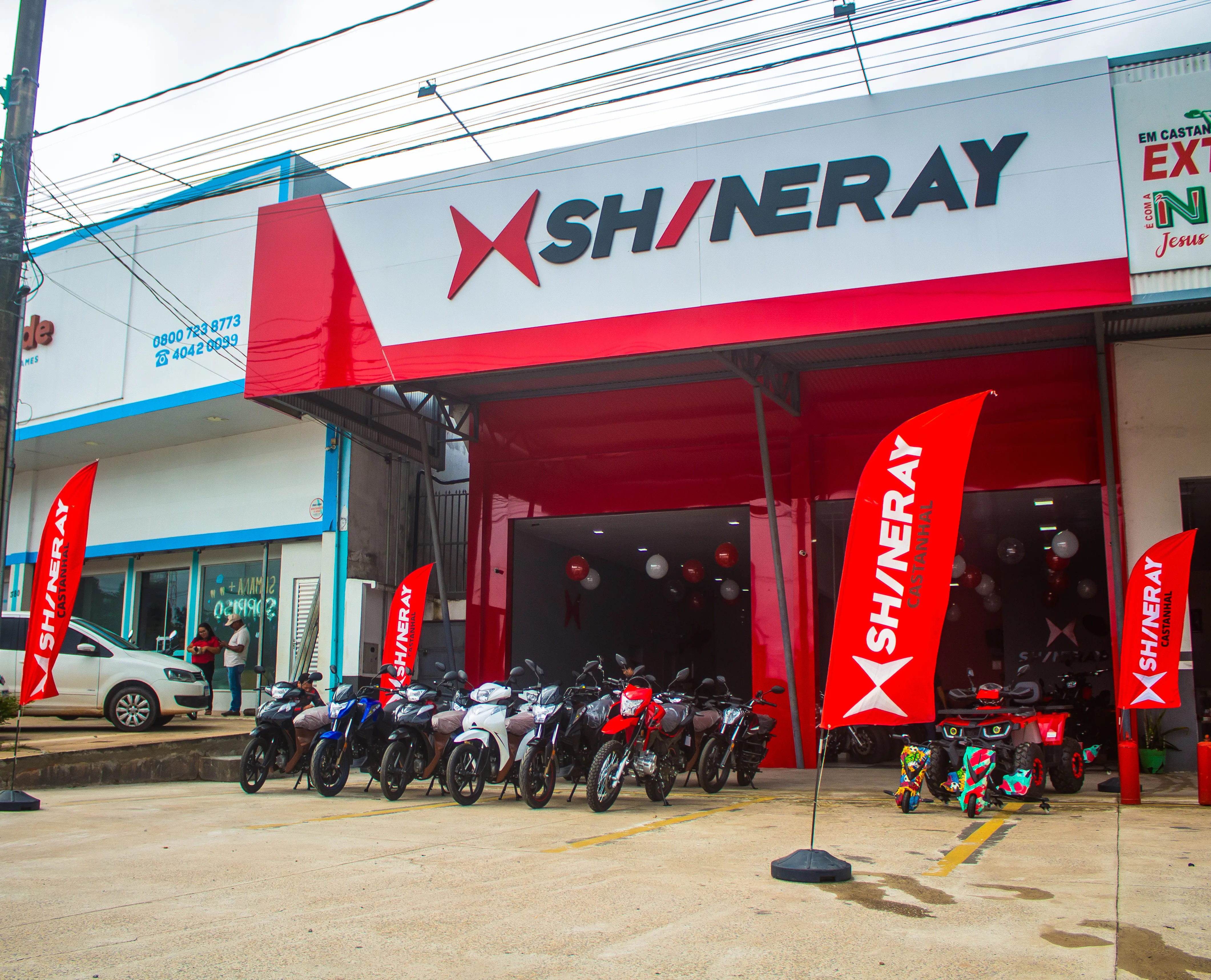 Fachada da loja SHINERAY CASTANHAL - Castanhal - PA