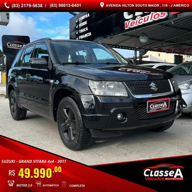 Carro Suzuki Grand Vitara 2011 2.0 16V