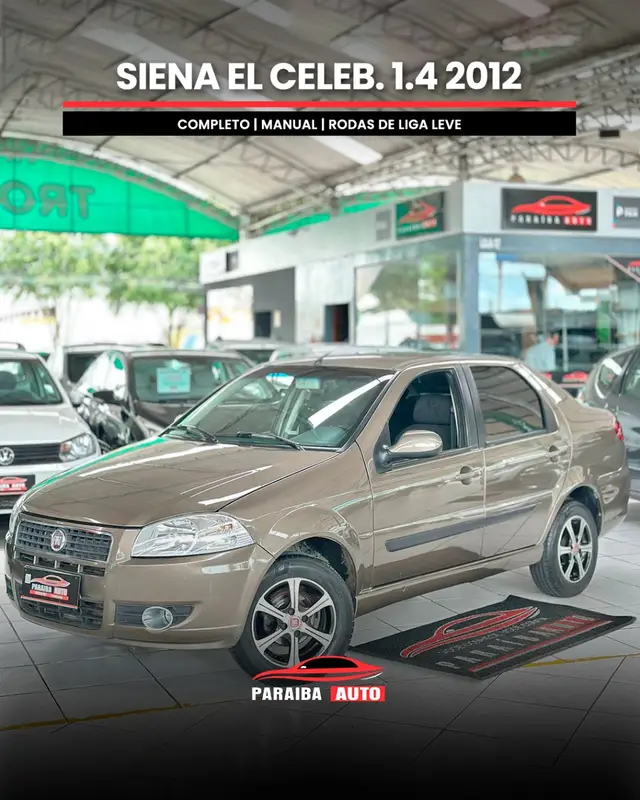 Carro Fiat Siena 2012 EL 1.4 8V (Flex)