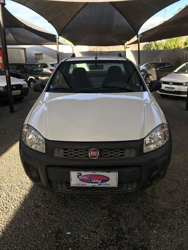 Carro Fiat Strada 2019 Hard Working 1.4 (Flex) (Cabine Simples)