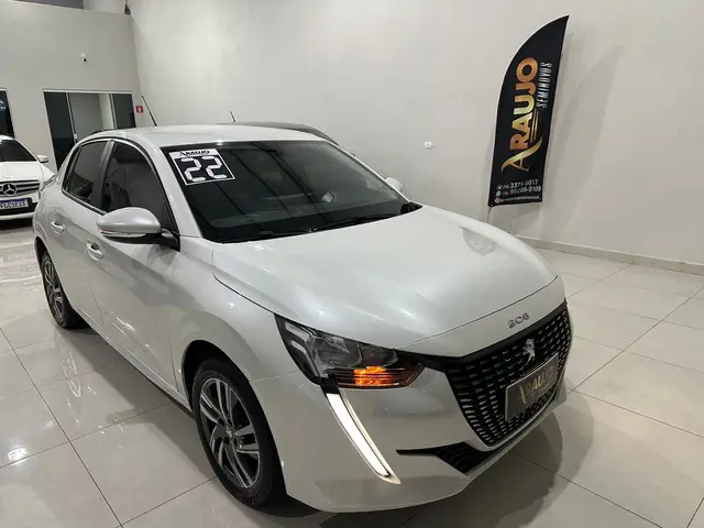 Carro Peugeot 208 2022 Allure 1.6 (Flex) (Aut)
