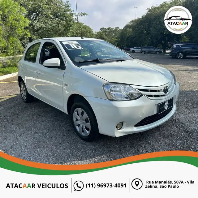Carro Toyota Etios 2016 X 1.3 (Flex)