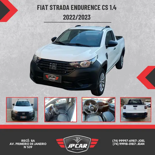Carro Fiat Strada 2023 Endurance 1.4 Cabine Plus (Flex)