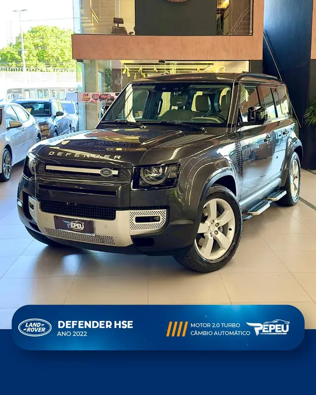 Carro Land Rover Defender 2022 HSE 110 2.0 SI4 (Aut)