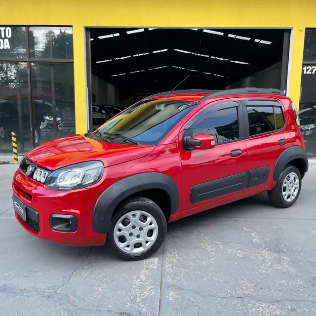Carro Fiat Uno 2015 Attractive 1.0 8V (Flex) 4p