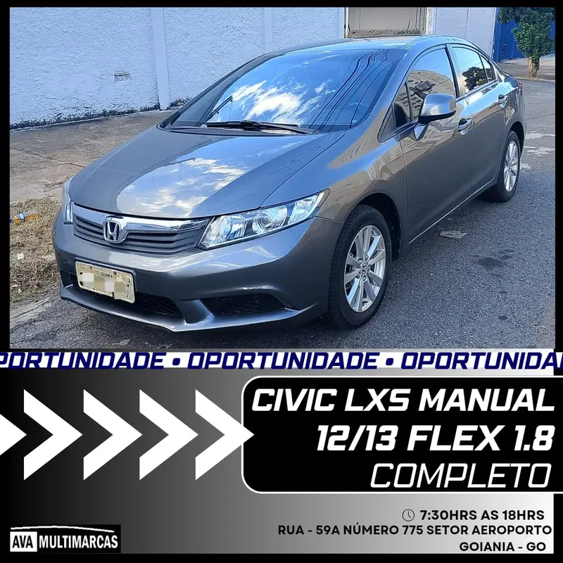 Honda New  LXS 1.8 16V i-VTEC (Flex)