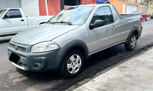 Carro Fiat Strada 2017 Hard Working 1.4 (Flex) (Cabine Simples)