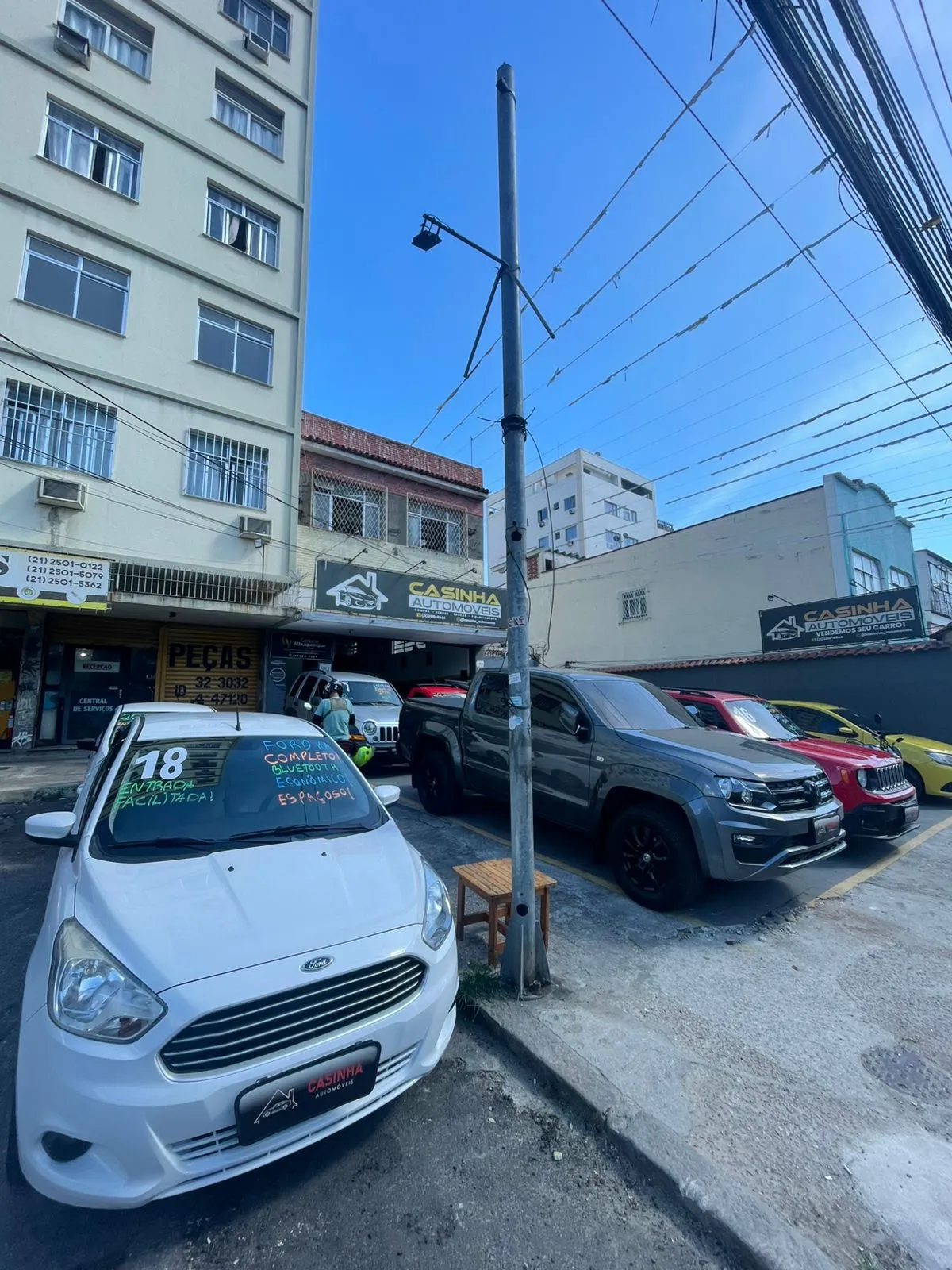 Fachada da loja Veículos à venda em Casinha Automoveis - Rio de Janeiro - RJ | Mobiauto