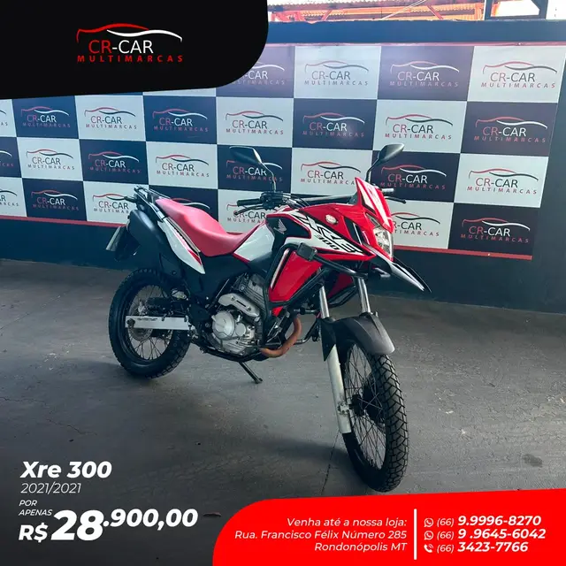 Carro Honda XRE 300 2021 (ABS) (Flex)